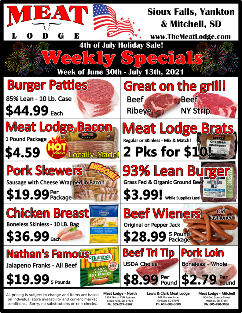 Specials Meat Lodge